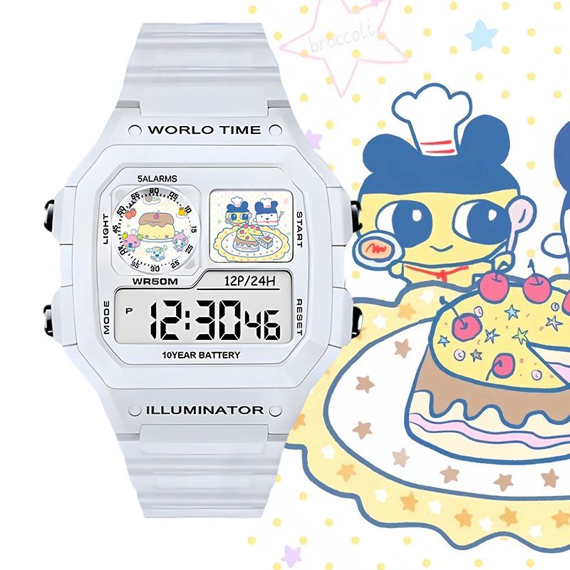 Smart Watch Accessories - たまごっちスマート電子時計ビッグマウスジマミ学生用電子時計クリスマスや誕生日プレゼント