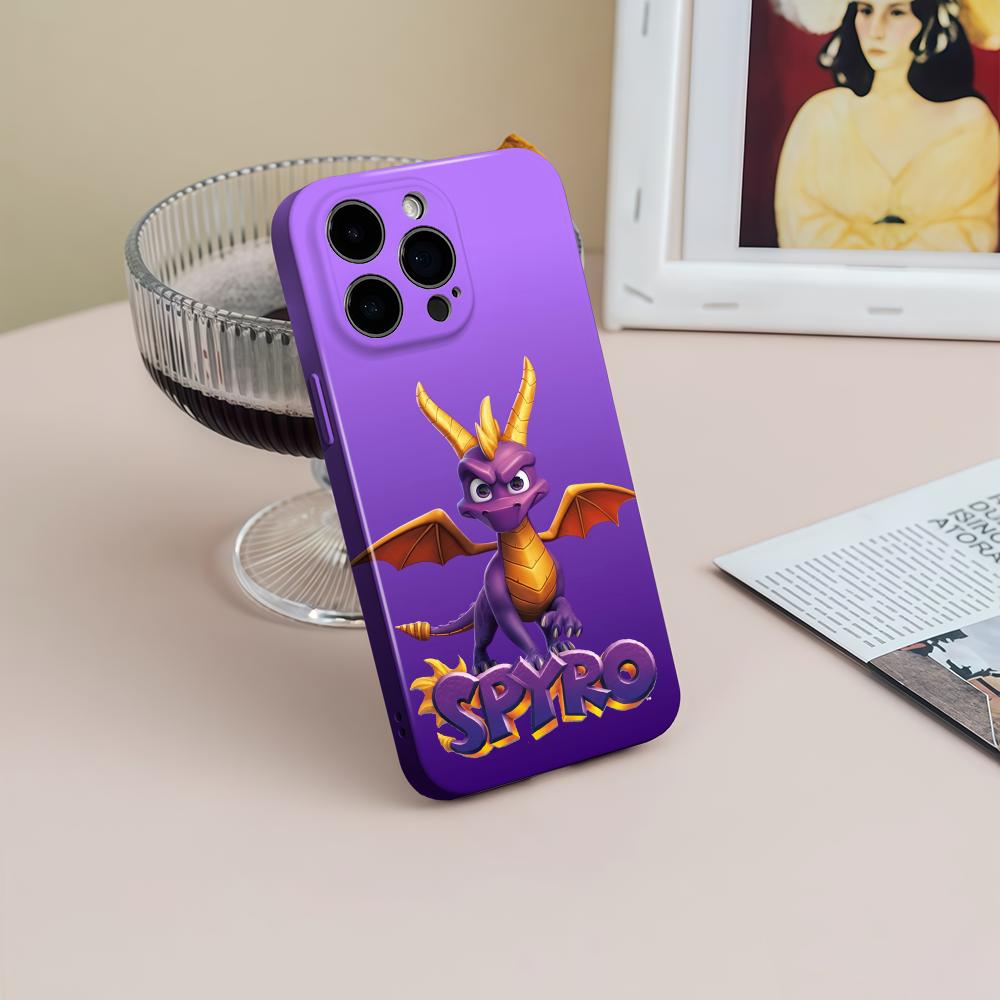 Apple Iphone 16 - ゲーム スパイロシリーズ ドラゴン スマホケース iPhone 17