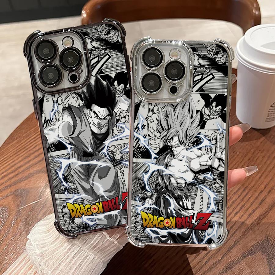 悟空ドラゴンボール新メッキ加工スマホケース vivo Y31 - Vivo Y28 のレビューと価格