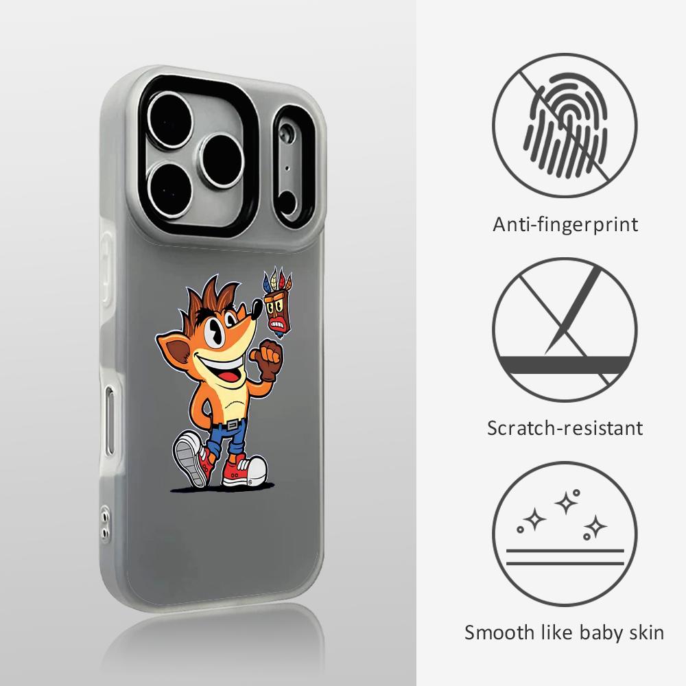 C-Crash B-Bandicoot iPhoneケース  - Apple Iphone 16 のレビューと価格