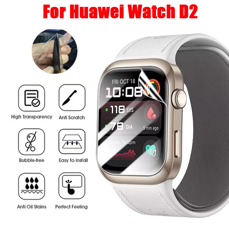 Huawei Watch用TPUヒドロゲルフィルム,透明なソ - Smart Watch Accessories のレビューと価格