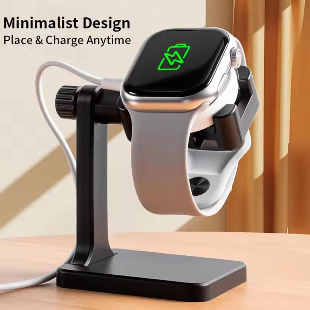 調整可能なスマートウォッチ充電スタンド、滑り止めパッド付き、 - Watch Charging Dock のレビューと価格