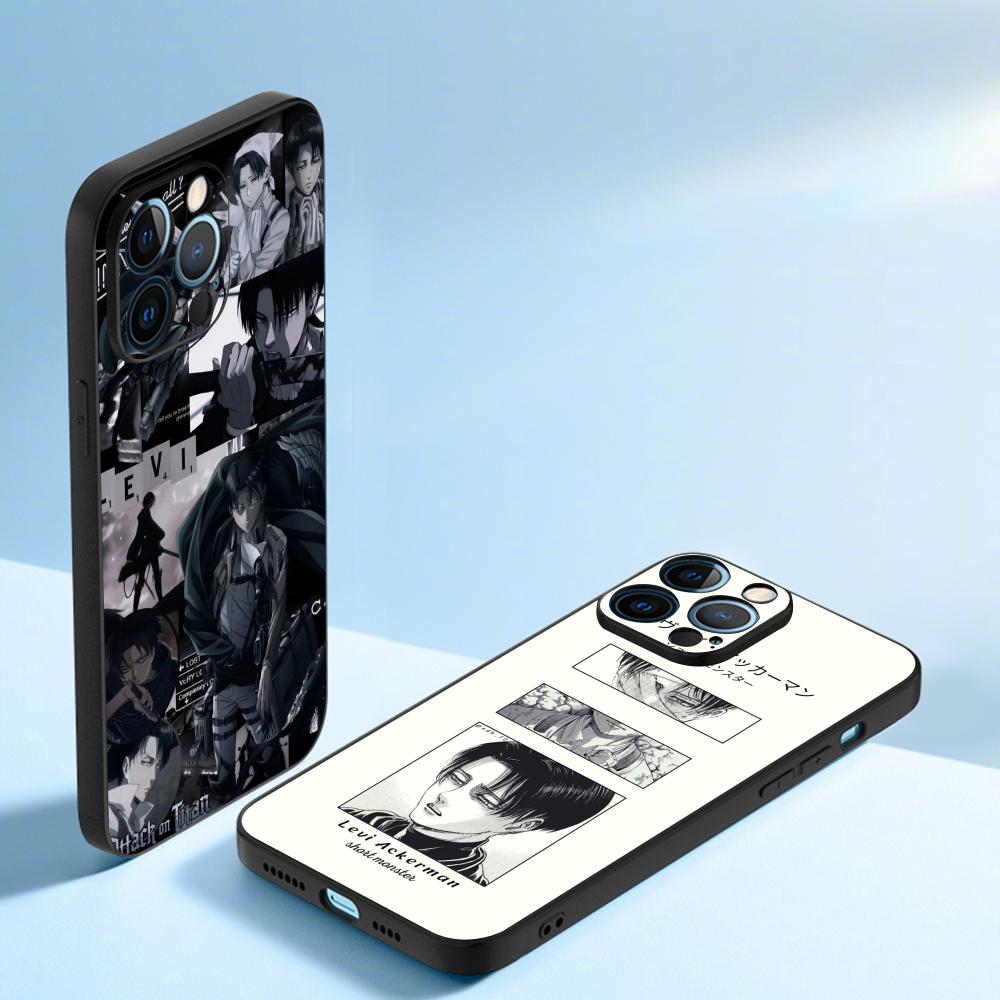 リヴァイ・アッカーマン クールなアニメ男性柄 iPhoneケ - Apple Iphone 16 のレビューと価格